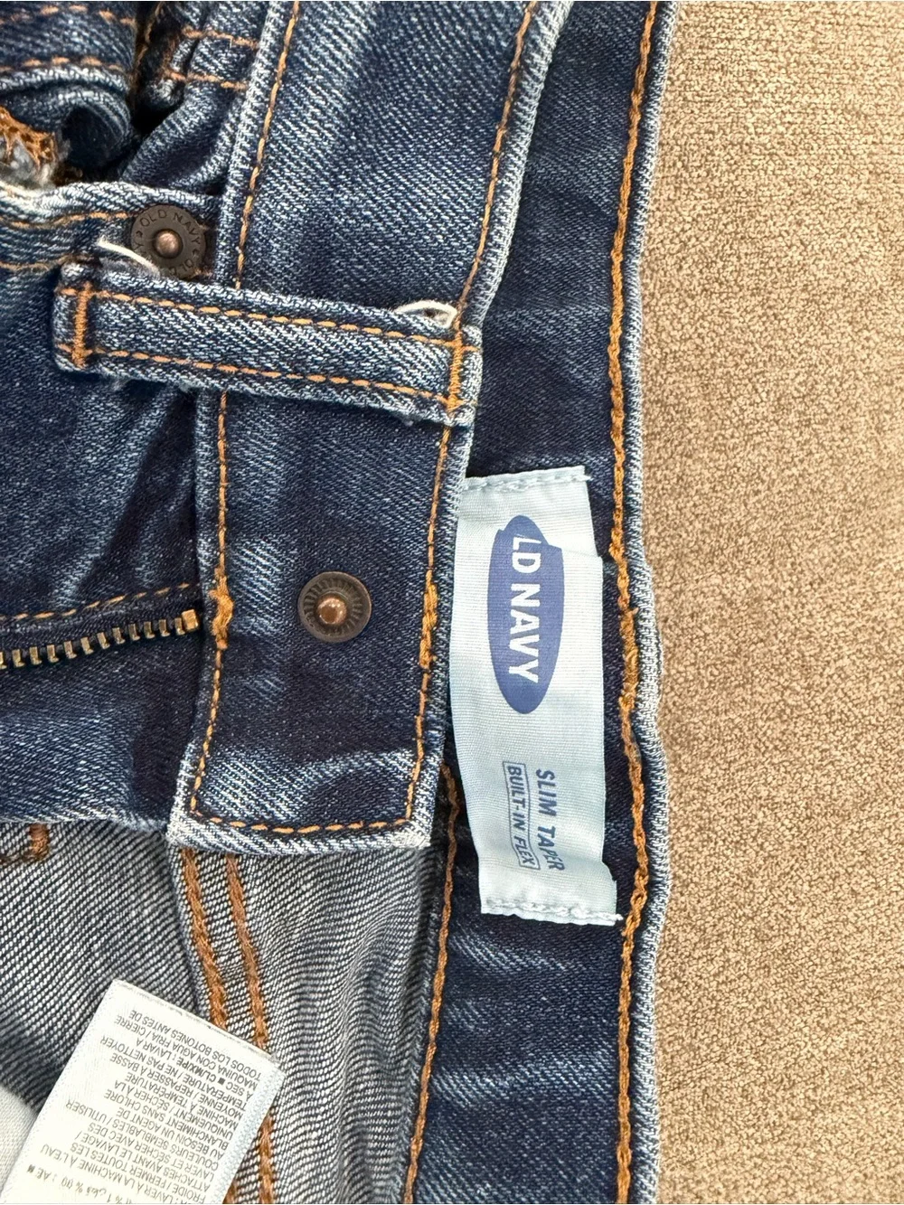 Old Navy boys Straight-Leg Blue Denim Jeans